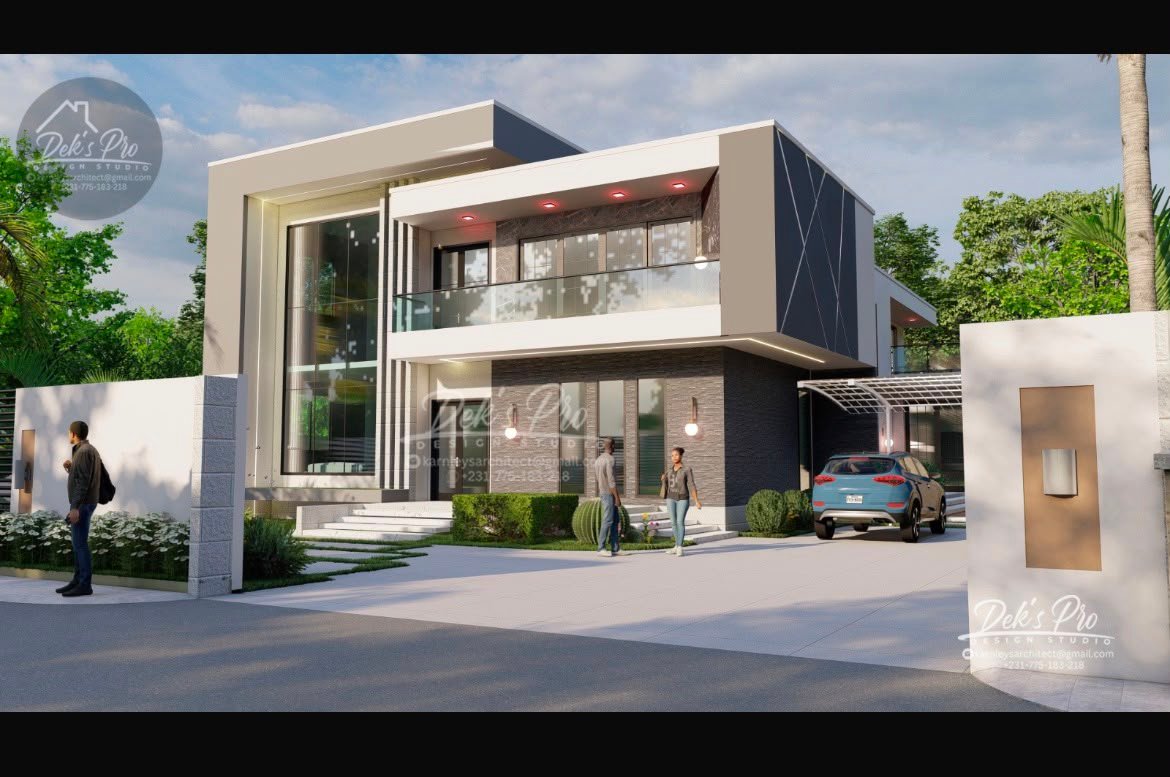Contemporary 6-Bedroom Home