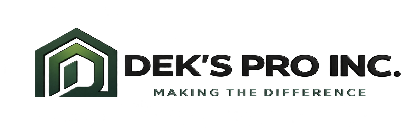 Dek's Pro Inc. — Making the Difference