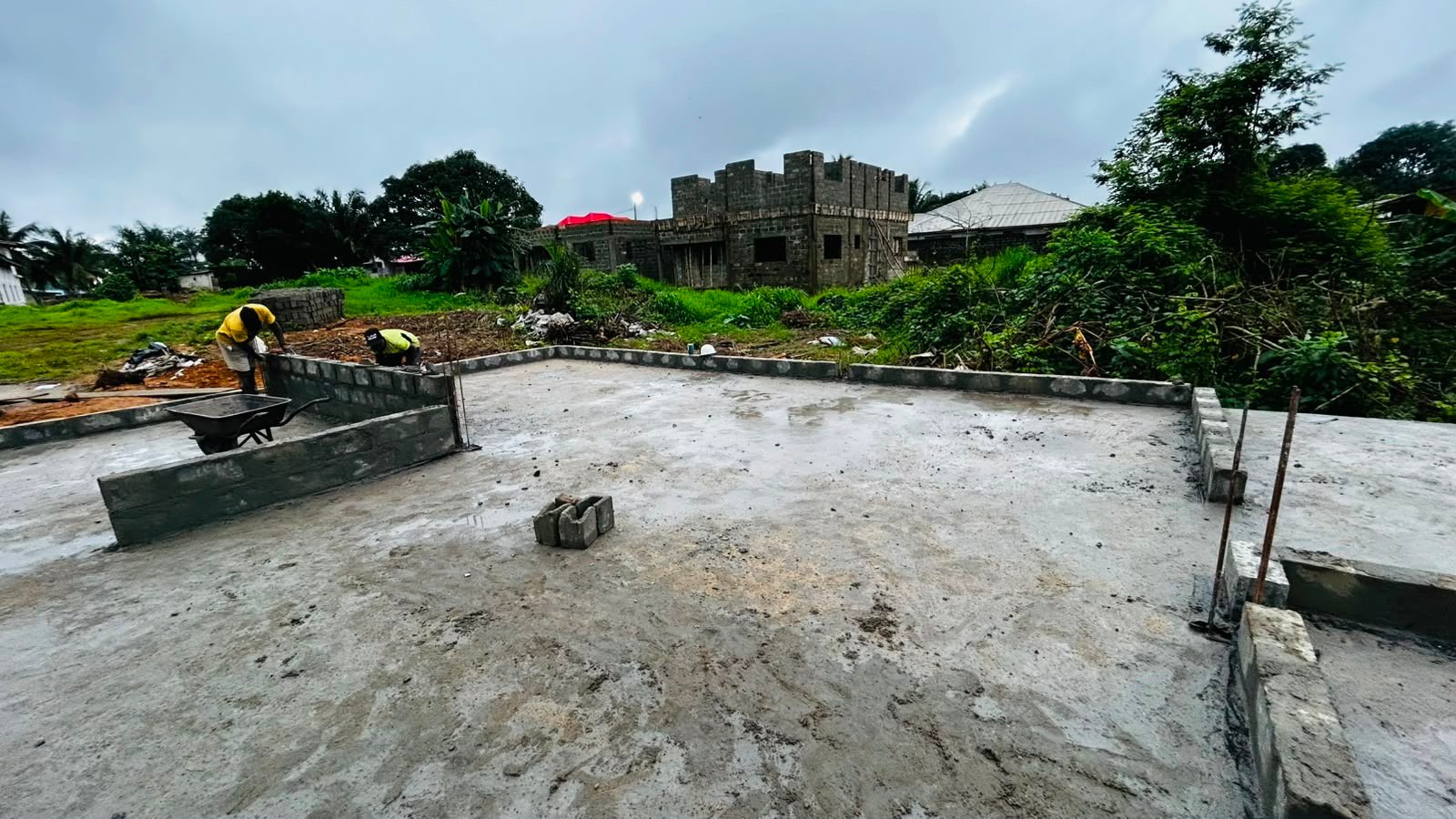 Kebbah Dixville residence construction progress