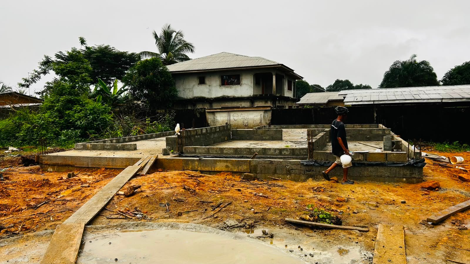 Kebbah Dixville residence construction progress