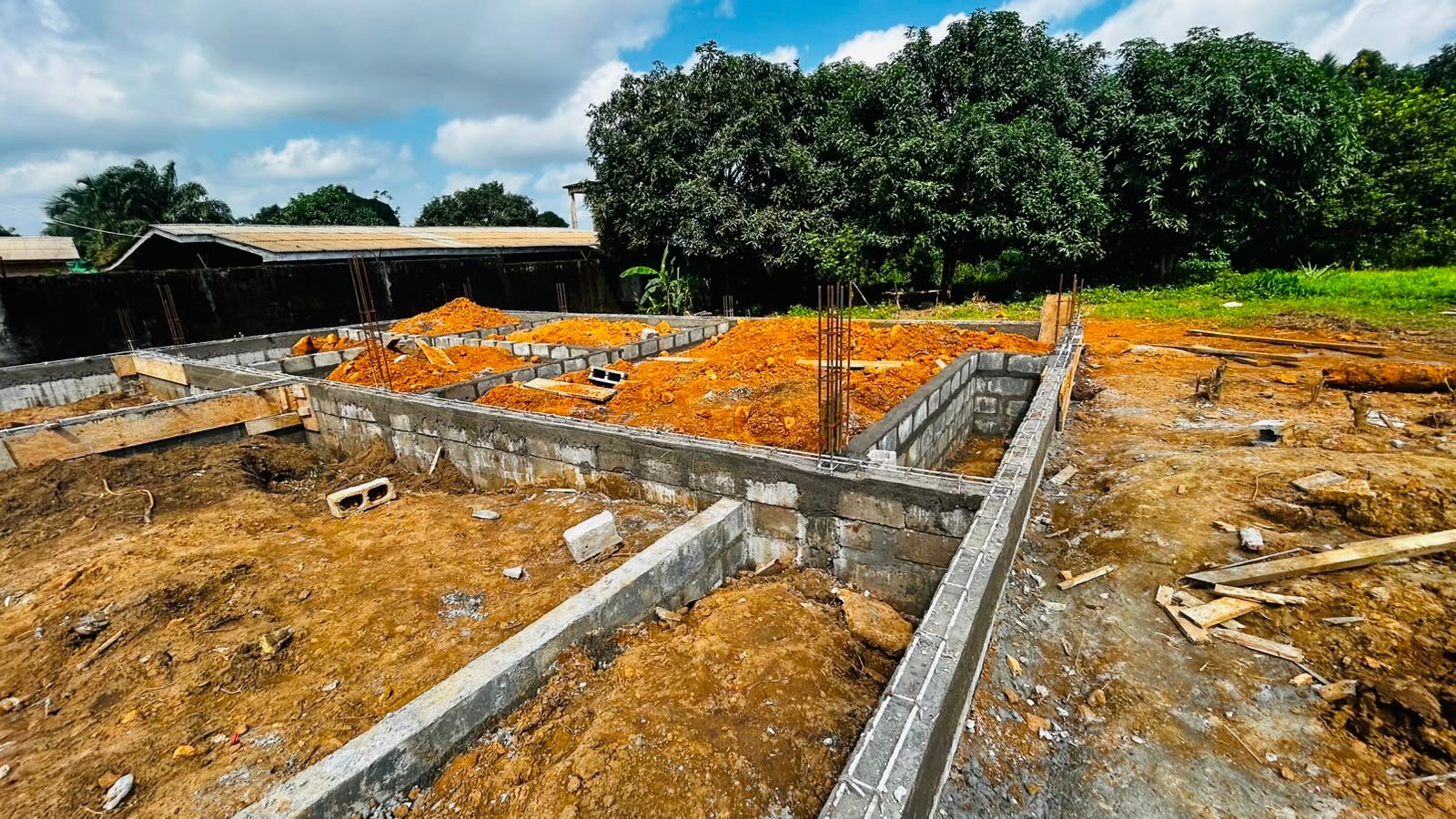 Kebbah Dixville residence construction progress