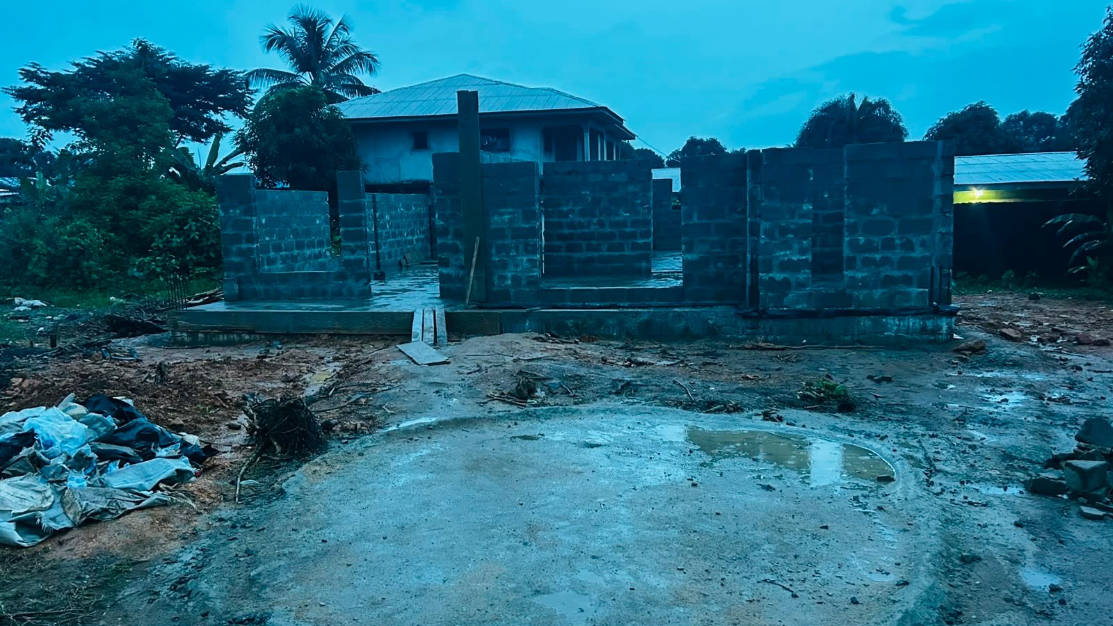 Kebbah Dixville residence construction progress